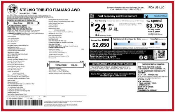 2025 Alfa Romeo Stelvio