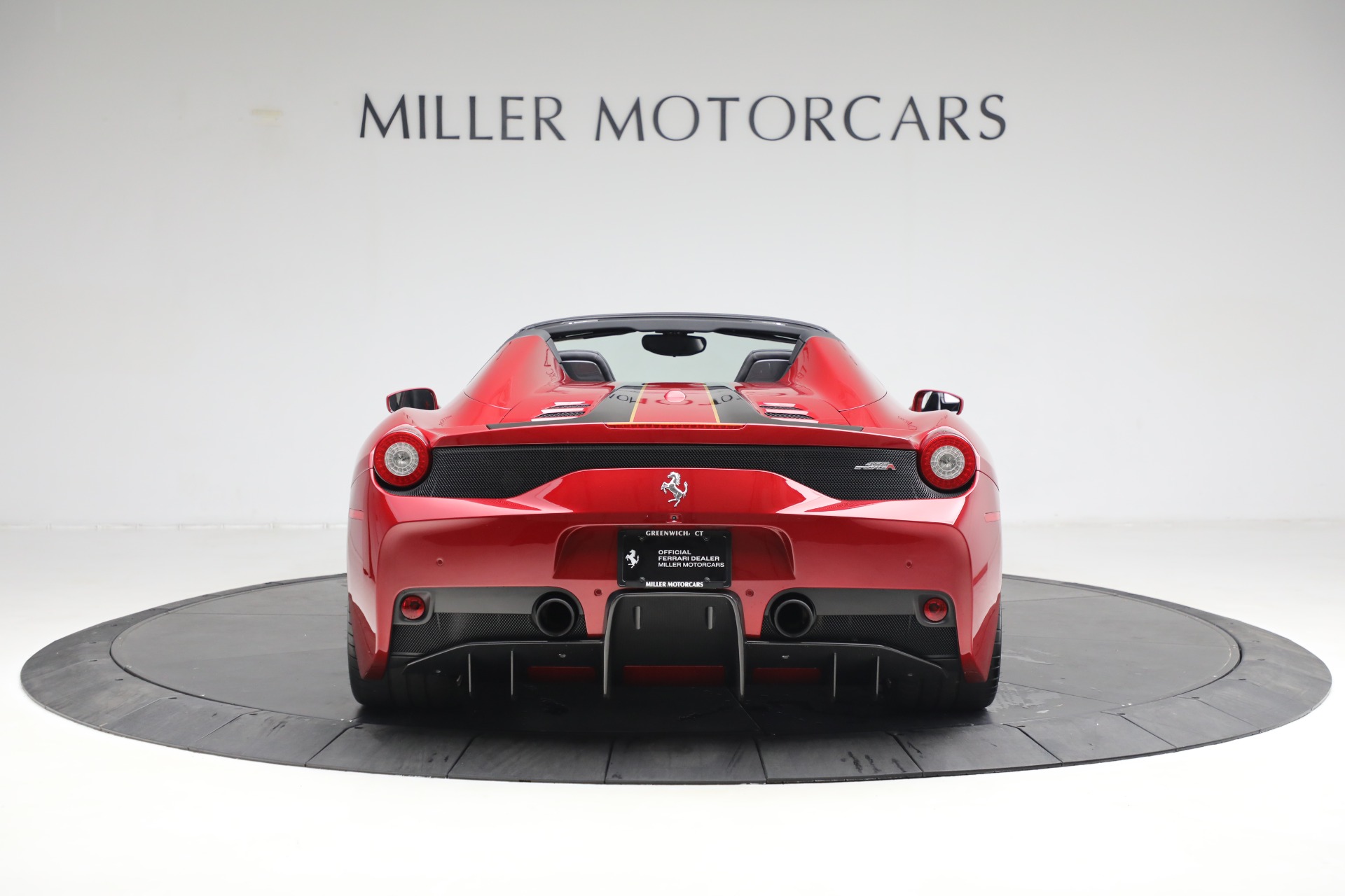 Pre Owned 2015 Ferrari 458 Speciale Aperta For Sale Miller Motorcars Stock 5025c 4444